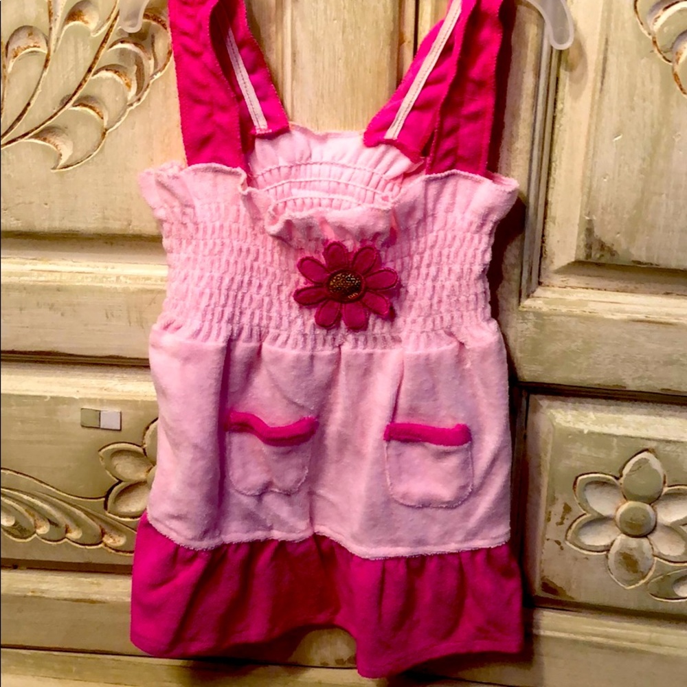 Dog Terry cloth dress